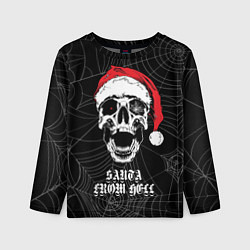 Детский лонгслив Santa Сlaus from hell