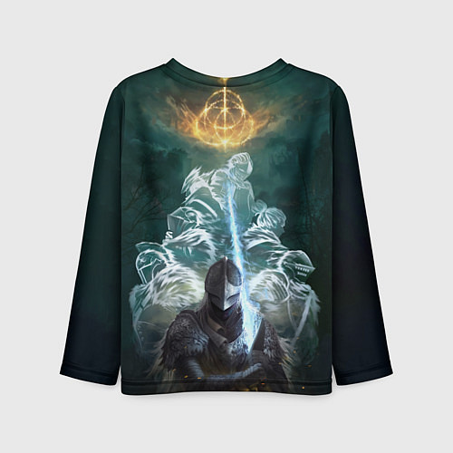 Детский лонгслив Elden Ring рыцарь и предшественники серии Souls El / 3D-принт – фото 2