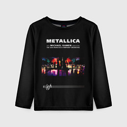 Детский лонгслив Metallica S и M