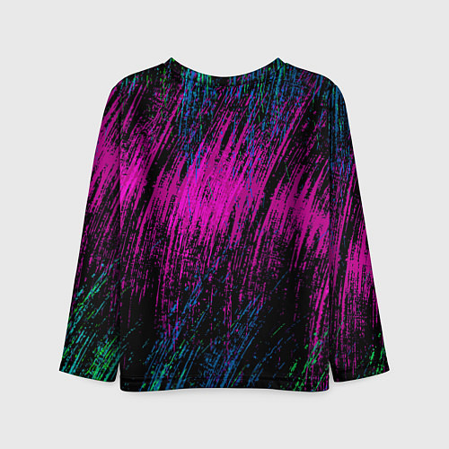 Детский лонгслив Тигр Красочный 2022 / 3D-принт – фото 2