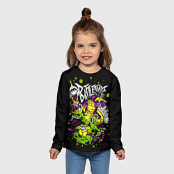 Лонгслив детский Battletoads - Боевые Жабы, цвет: 3D-принт — фото 2