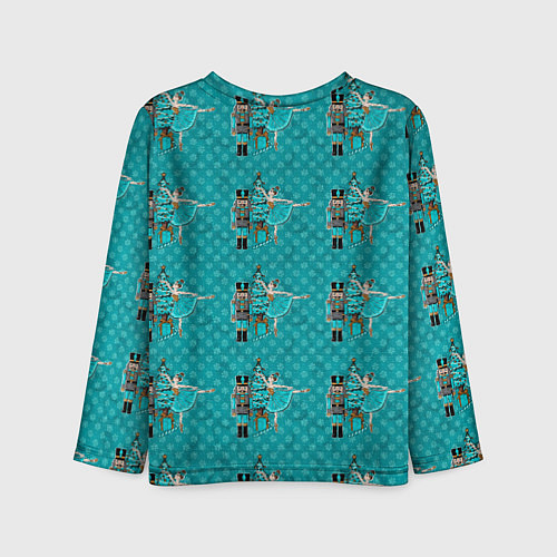 Детский лонгслив Щелкунчик - Новый год / 3D-принт – фото 2