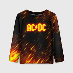 Детский лонгслив ACDC Neon