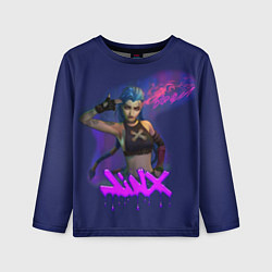 Детский лонгслив League Of Legends Arcane JINX BOOM