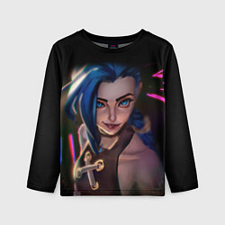 Детский лонгслив Jinx - Джинкс Паудер