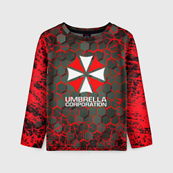 Детский лонгслив Umbrella Corporation соты