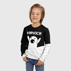 Лонгслив детский Ничоси Nichosi, цвет: 3D-принт — фото 2