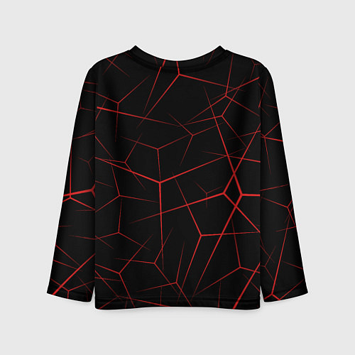 Детский лонгслив Бабл квас с узором / 3D-принт – фото 2