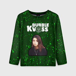 Лонгслив детский BUBBLE KVASS - ДОРА Минимал, цвет: 3D-принт