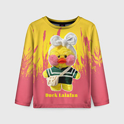 Лонгслив детский Duck Lalafanfan, цвет: 3D-принт