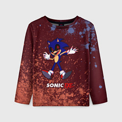 Лонгслив детский SONIC EXE Арт, цвет: 3D-принт