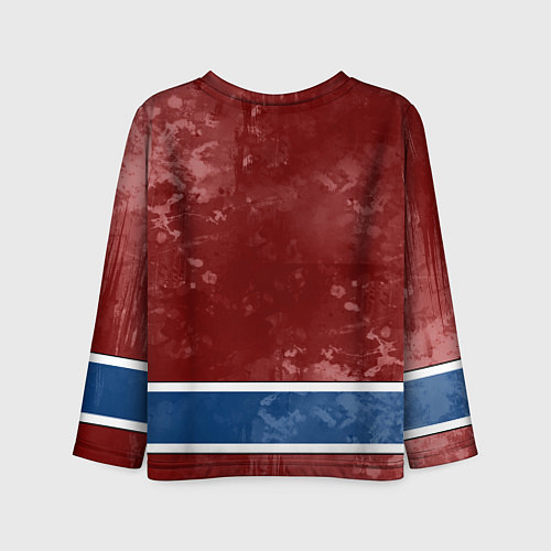 Детский лонгслив Монреаль Канадиенс, Montreal Canadiens Маскот / 3D-принт – фото 2