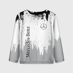 Лонгслив детский Mercedes-Benz - Текстура, цвет: 3D-принт
