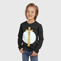 Лонгслив детский Cэргэ, цвет: 3D-принт — фото 2