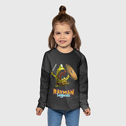 Лонгслив детский Rayman Legends Black, цвет: 3D-принт — фото 2