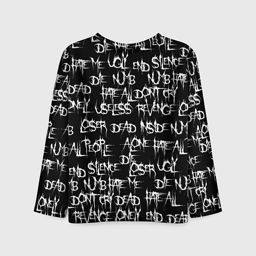 Детский лонгслив Я НЕ ВЕРНУСЬ В АНТЕЙКУ / 3D-принт – фото 2