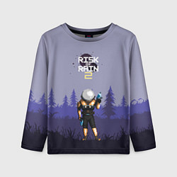 Лонгслив детский Риск оф Рэйн 2, цвет: 3D-принт