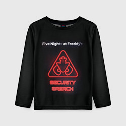 Детский лонгслив Five Nights at Freddys: Security Breach logo