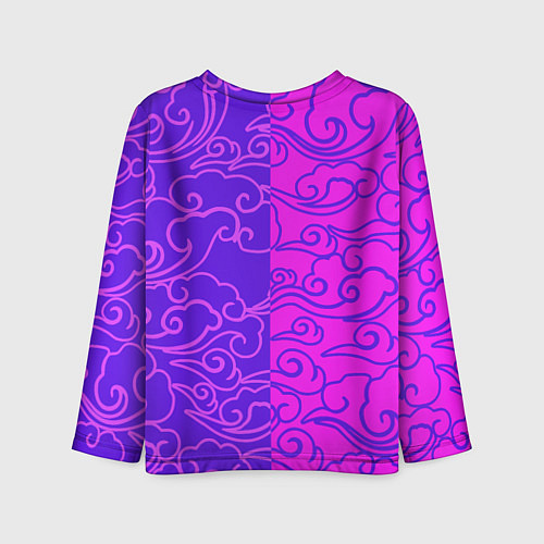 Детский лонгслив Dr Stone Cloud / 3D-принт – фото 2