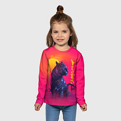 Лонгслив детский Sunset, цвет: 3D-принт — фото 2