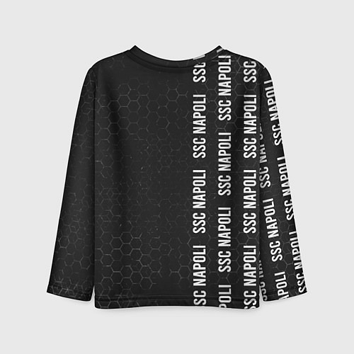Детский лонгслив SSC NAPOLI Графика / 3D-принт – фото 2