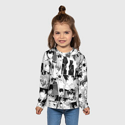 Лонгслив детский Psycho Pass pattern, цвет: 3D-принт — фото 2