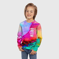 Лонгслив детский Milano Fashion pattern, цвет: 3D-принт — фото 2