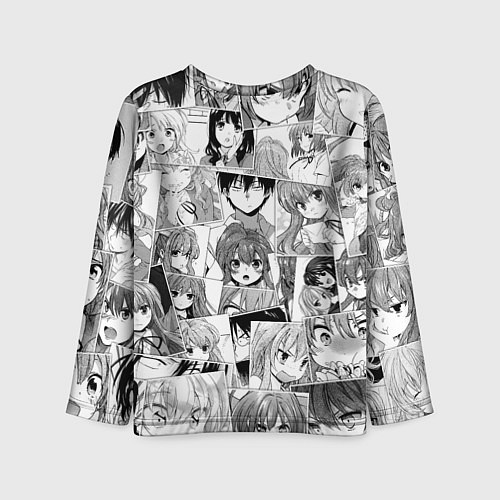 Детский лонгслив Toradora pattern / 3D-принт – фото 2