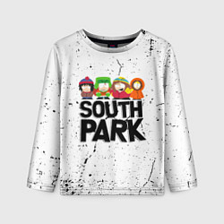 Детский лонгслив Южный парк мультфильм - персонажи South Park