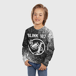 Лонгслив детский Blink 182 КОТ Спрей, цвет: 3D-принт — фото 2