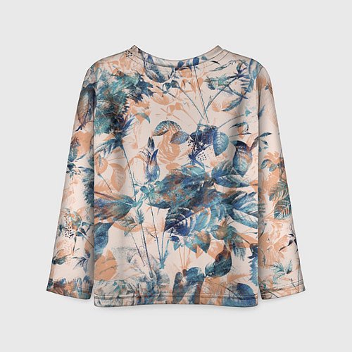 Детский лонгслив Цветы Воздушный Букет / 3D-принт – фото 2