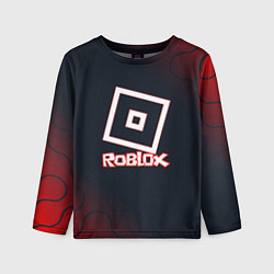 Детский лонгслив Roblox : logo