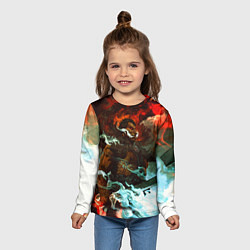 Лонгслив детский BERSERK В ПЕПЛЕ, цвет: 3D-принт — фото 2