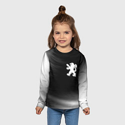 Лонгслив детский ПЕЖО Космос, цвет: 3D-принт — фото 2
