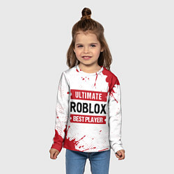 Лонгслив детский Roblox Ultimate, цвет: 3D-принт — фото 2