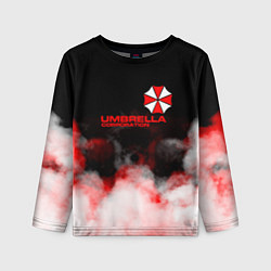 Детский лонгслив Umbrella Corporation туман