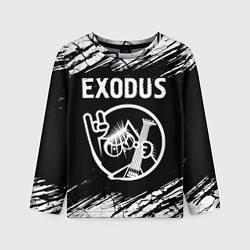 Детский лонгслив Exodus КОТ Краски