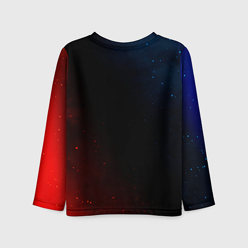 Детский лонгслив BMW BMW Звезды / 3D-принт – фото 2