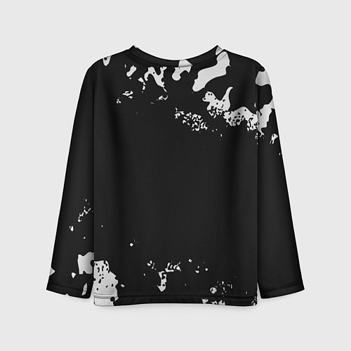 Детский лонгслив Стас - ЗАЩИТНИК - Милитари / 3D-принт – фото 2