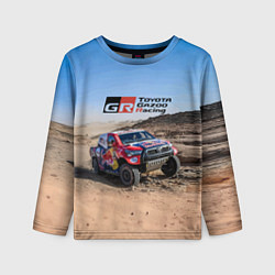 Детский лонгслив Toyota Gazoo Racing Rally Desert Competition Ралли
