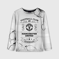 Детский лонгслив Manchester United Football Club Number 1 Legendary