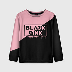 Детский лонгслив BLACKPINK BIG LOGO