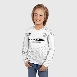 Лонгслив детский Barcelona Champions Униформа, цвет: 3D-принт — фото 2