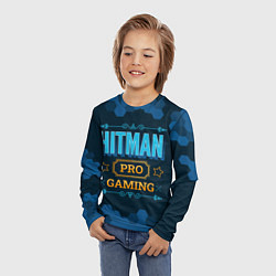 Лонгслив детский Игра Hitman: PRO Gaming, цвет: 3D-принт — фото 2