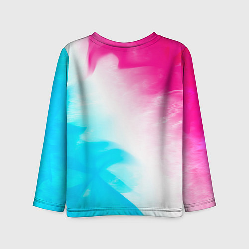 Детский лонгслив Exeed Neon Gradient / 3D-принт – фото 2