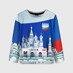 Детский лонгслив Moscow: made in Russia