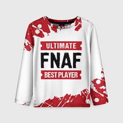 Лонгслив детский FNAF: Best Player Ultimate, цвет: 3D-принт
