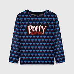 Детский лонгслив Poppy Playtime - Huggy Wuggy Pattern