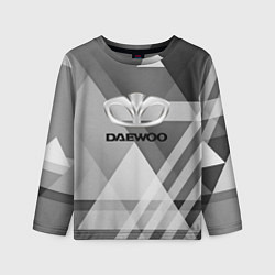 Лонгслив детский Daewoo - logo, цвет: 3D-принт
