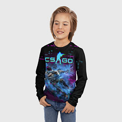 Лонгслив детский CS GO - Skin, цвет: 3D-принт — фото 2